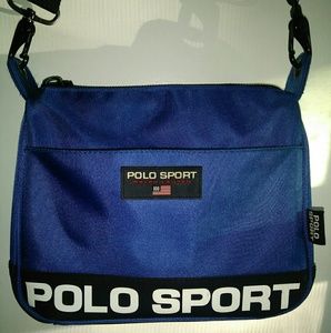90s Vintage Polo Sport Purse